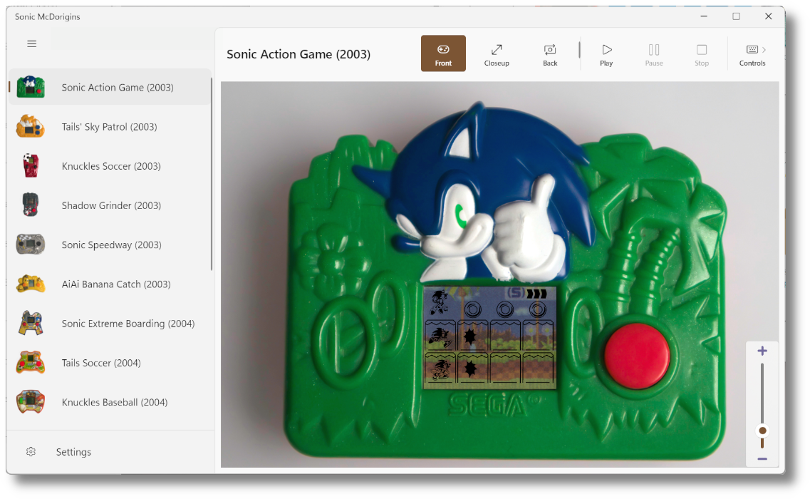 Sonic McOrigins Mac screenshot